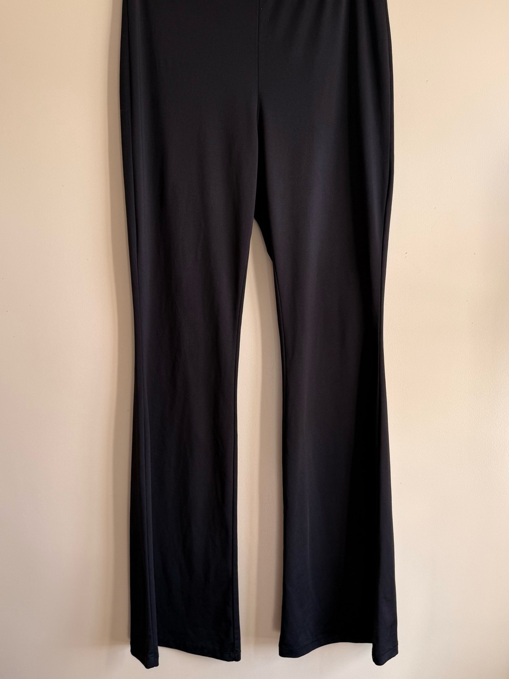H&M Black Boot-Cut Flare Pants